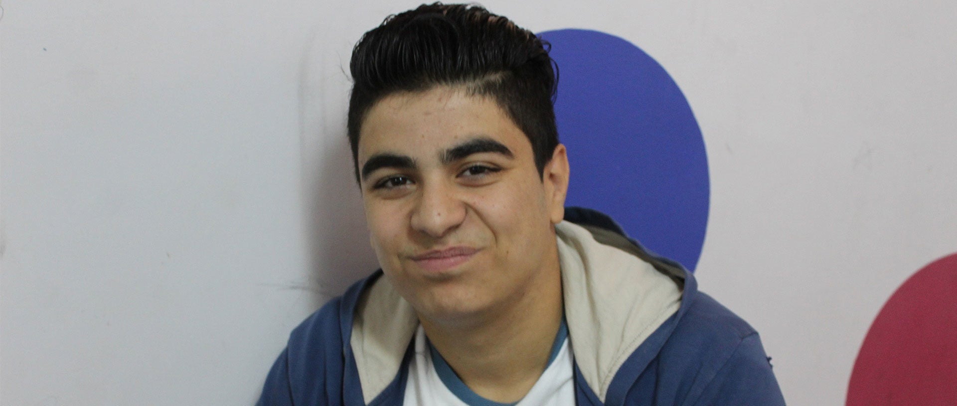 Ahmad starts a new life in Jordan banner