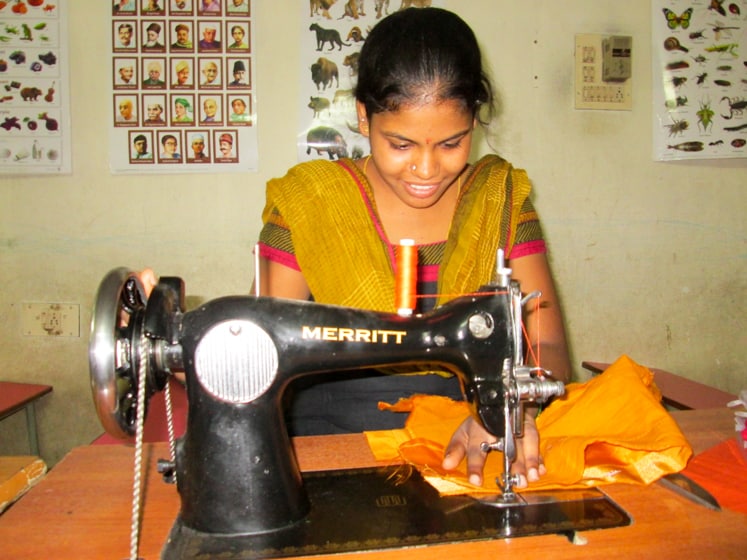 stitching together a new life for Mounika banner