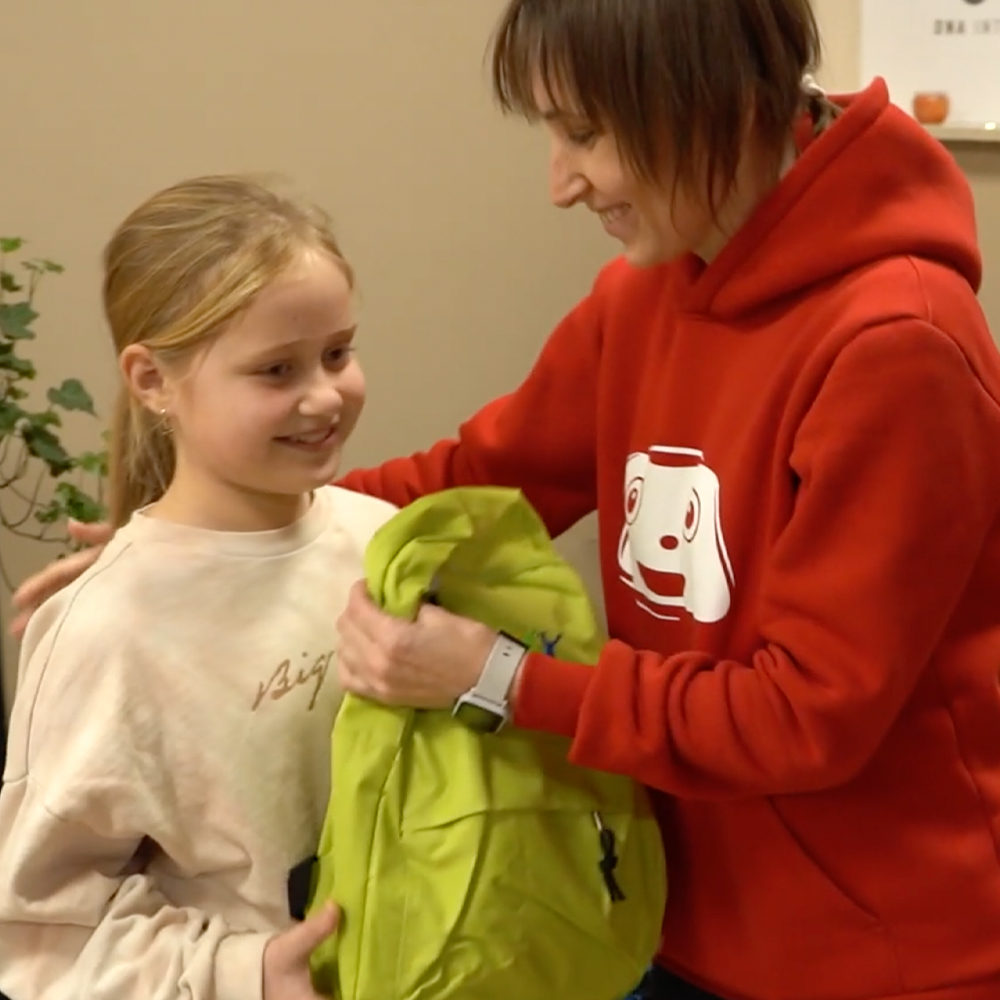 New Backpacks for Ukrainian Refugees Poland Orphan's Promise